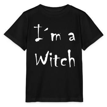 Je suis une sorcière. - T-shirt bio MINI CREATOR Stanley/Stella Enfant - noir - Devant - Mikhail (115cm)