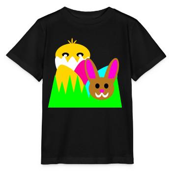 Picture for Easter - Stanley/Stella MINI CREATOR Kids’ T-Shirt - black - Front - Mikhail (115cm)