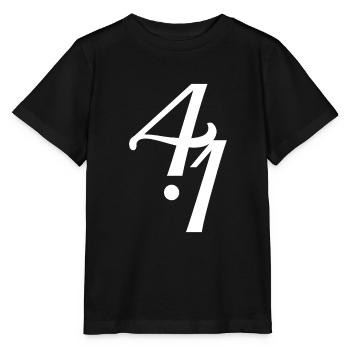 Conception humaine 4/1 Profil - T-shirt bio MINI CREATOR Stanley/Stella Enfant - noir - Devant - Mikhail (115cm)