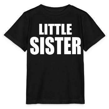 Little sister - Stanley/Stella MINI CREATOR Kids’ T-Shirt - black - Front - Mikhail (115cm)
