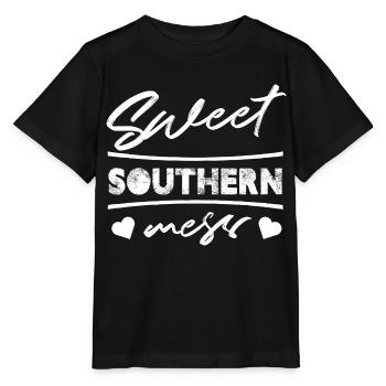 Sweet southern mess - Stanley/Stella MINI CREATOR Kids’ T-Shirt - black - Front - Mikhail (115cm)