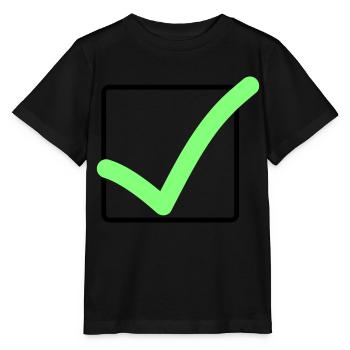 Crocheter correctement - T-shirt bio MINI CREATOR Stanley/Stella Enfant - noir - Devant - Mikhail (115cm)