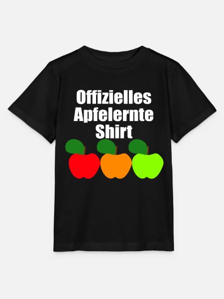 offizielles Apfelernte Shirt - Stanley/Stella Kinder T-Shirt MINI CREATOR - Schwarz