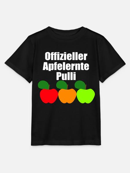 offizieller Apfelernte Pulli - Stanley/Stella Kinder T-Shirt MINI CREATOR - Schwarz