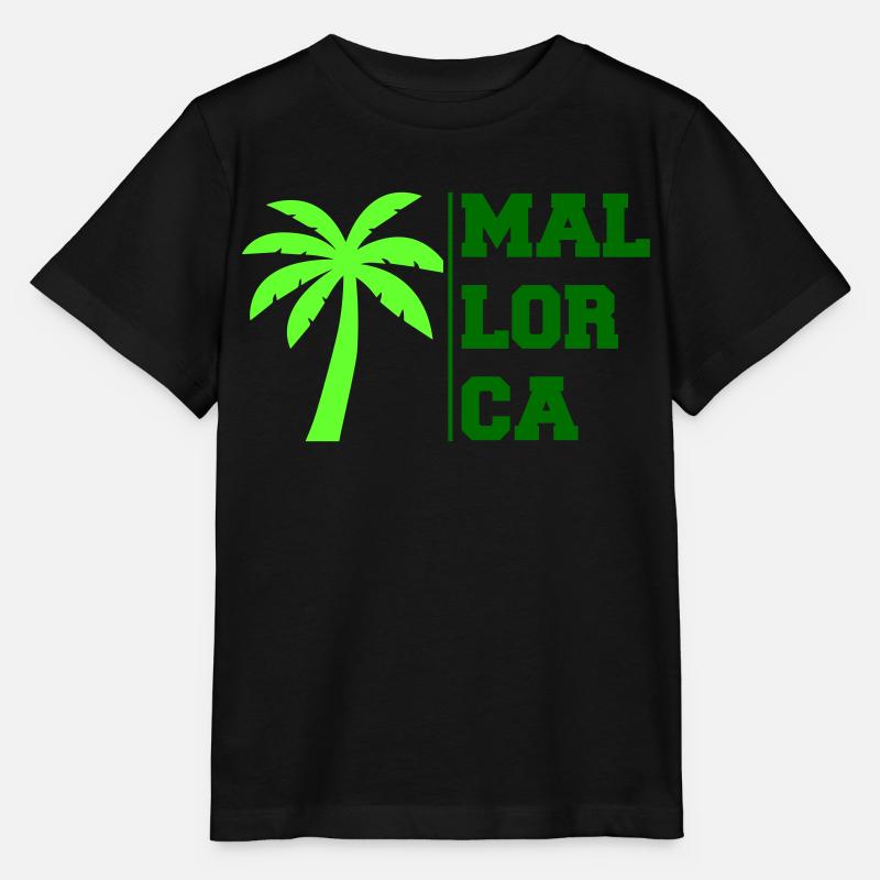 Majorque - T-shirt bio MINI CREATOR Stanley/Stella Enfant - noir