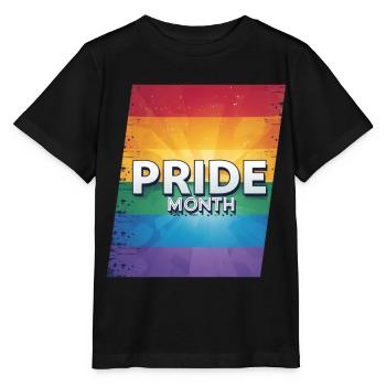LGBTQ Pride Month - Stanley/Stella MINI CREATOR Kids’ T-Shirt - black - Front - Mikhail (115cm)
