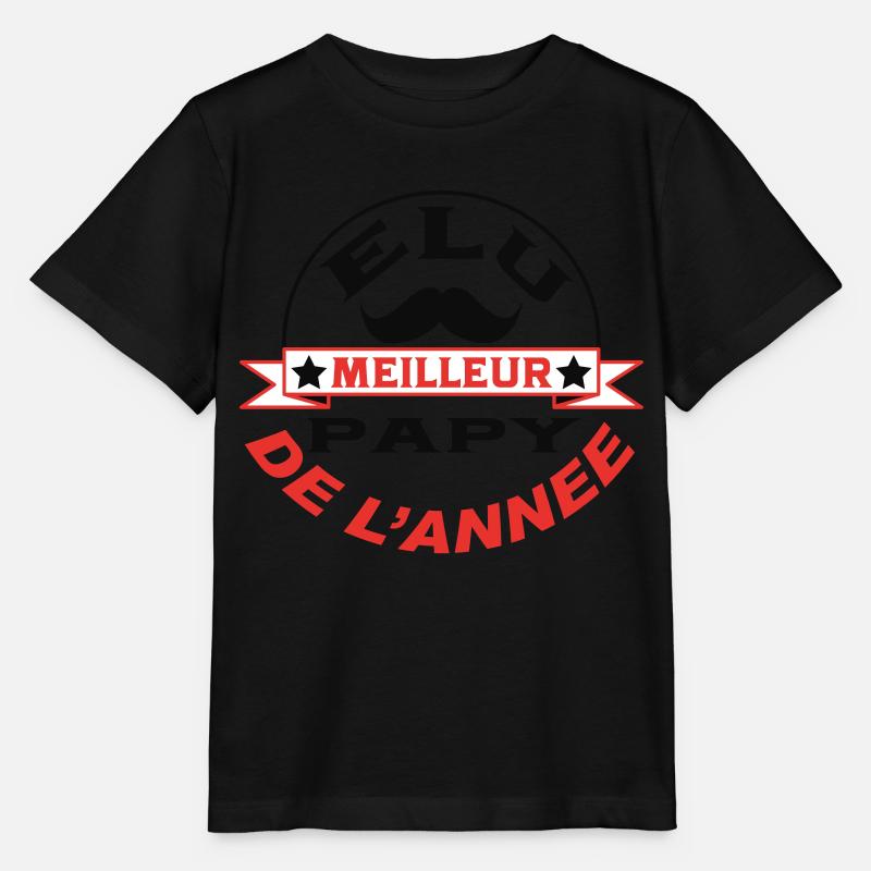Zum besten Opa des Jahres gewählt - Stanley/Stella Kinder T-Shirt MINI CREATOR  - Schwarz