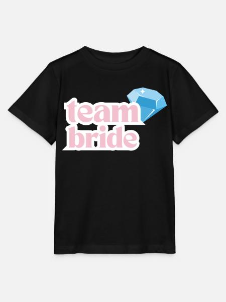 team bride - Stanley/Stella Kinder T-Shirt MINI CREATOR - Schwarz