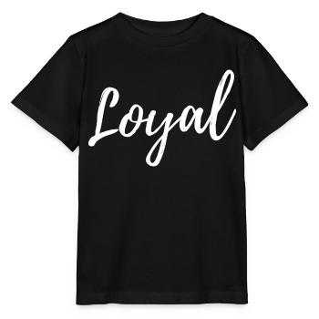 Loyal Loyalty - Stanley/Stella MINI CREATOR Kids’ T-Shirt - black - Front - Mikhail (115cm)