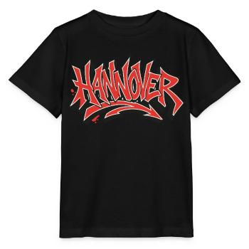 Hannover Graffiti - Stanley/Stella Kinder T-Shirt MINI CREATOR  - Schwarz - Vorne - Mikhail (115cm)