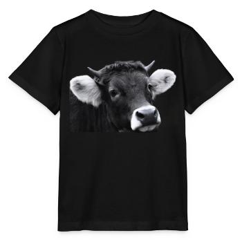 Die Kleine Teufelkuh - Stanley/Stella Kinder T-Shirt MINI CREATOR  - Schwarz - Vorne - Mikhail (115cm)