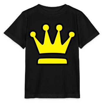 Crown (crown) 04.1 - Stanley/Stella MINI CREATOR Kids’ T-Shirt - black - Front - Mikhail (115cm)