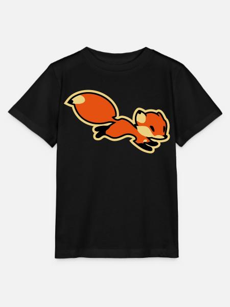 Fox - Stanley/Stella Kinder T-Shirt MINI CREATOR  - Schwarz