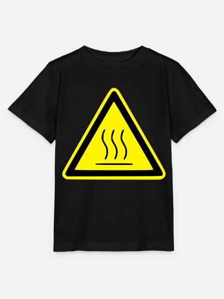 hot surface - Stanley/Stella Kinder T-Shirt MINI CREATOR - Schwarz