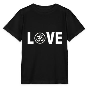 Om indien goa hinduismus buddhismus spirituell Zen - Stanley/Stella Kinder T-Shirt MINI CREATOR  - Schwarz - Vorne - Mikhail (115cm)