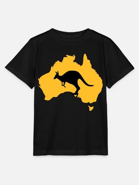Australien - Stanley/Stella Kinder T-Shirt MINI CREATOR  - Schwarz