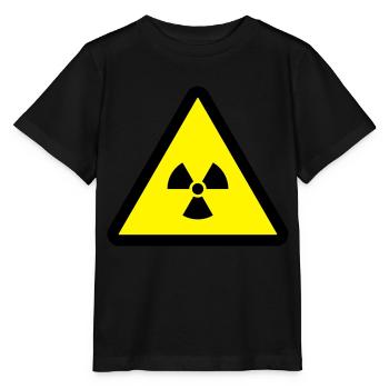 RADIOAKTIV - Stanley/Stella Kinder T-Shirt MINI CREATOR  - Schwarz - Vorne - Mikhail (115cm)