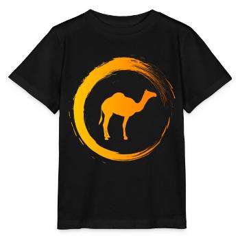 camel - Stanley/Stella MINI CREATOR Kids’ T-Shirt - black - Front - Mikhail (115cm)
