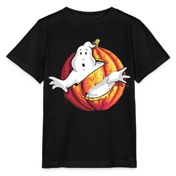 Ghostbusters Halloween Logo - Stanley/Stella Kinder T-Shirt MINI CREATOR  - Schwarz - Vorne - Mikhail (115cm)