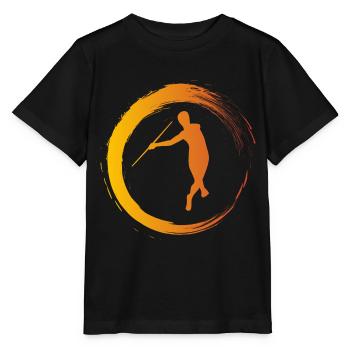 Lancer de lance Athlétisme Sport - T-shirt bio MINI CREATOR Stanley/Stella Enfant - noir - Devant - Mikhail (115cm)