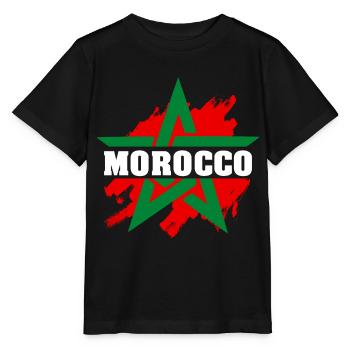 Maroc - T-shirt bio MINI CREATOR Stanley/Stella Enfant - noir - Devant - Mikhail (115cm)