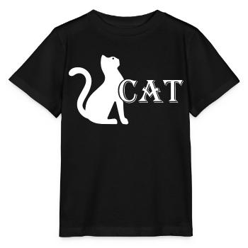 Chat Chat - T-shirt bio MINI CREATOR Stanley/Stella Enfant - noir - Devant - Mikhail (115cm)