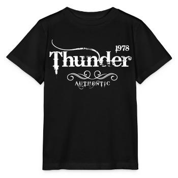 Donner 1978 Authentisch - Stanley/Stella Kinder T-Shirt MINI CREATOR  - Schwarz - Vorne - Mikhail (115cm)