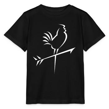 Conception du robinet météo - T-shirt bio MINI CREATOR Stanley/Stella Enfant - noir - Devant - Mikhail (115cm)