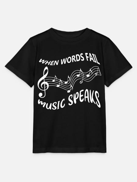 Music - Stanley/Stella Kinder T-Shirt MINI CREATOR  - Schwarz