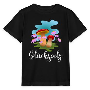 Glückspilz Design - Stanley/Stella Kinder T-Shirt MINI CREATOR  - Schwarz - Vorne - Mikhail (115cm)