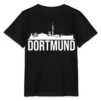 dortmund white - Stanley/Stella MINI CREATOR Kids’ T-Shirt - black - Front - Mikhail (115cm)