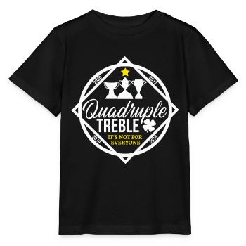 The Quadruple Treble - It's Not For Everyone - Stanley/Stella MINI CREATOR Kids’ T-Shirt - black - Front - Mikhail (115cm)
