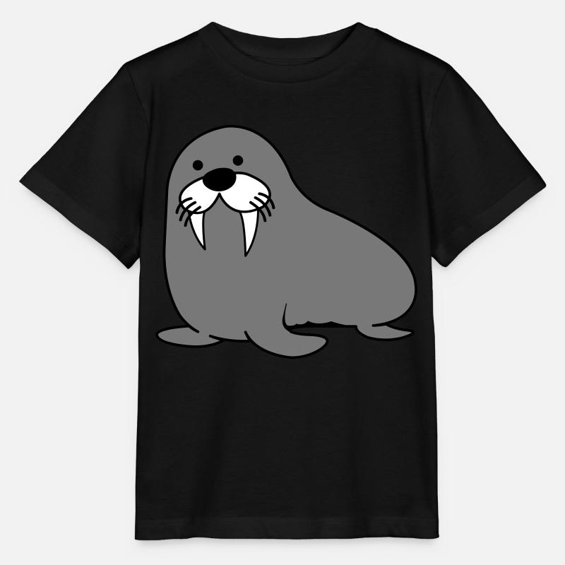 phoque - T-shirt bio MINI CREATOR Stanley/Stella Enfant - noir