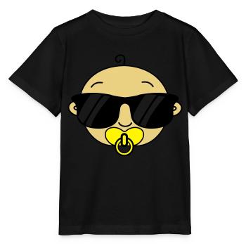 bébé - T-shirt bio MINI CREATOR Stanley/Stella Enfant - noir - Devant - Mikhail (115cm)