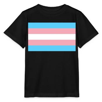 LGBT Transgender - Stanley/Stella Kinder T-Shirt MINI CREATOR  - Schwarz - Vorne - Mikhail (115cm)