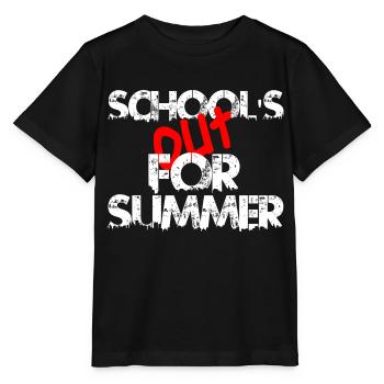 SCHOOL OUT FOR SUMMER1 - Stanley/Stella Kinder T-Shirt MINI CREATOR  - Schwarz - Vorne - Mikhail (115cm)