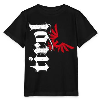 Tirol - Stanley/Stella Kinder T-Shirt MINI CREATOR  - Schwarz - Vorne - Mikhail (115cm)