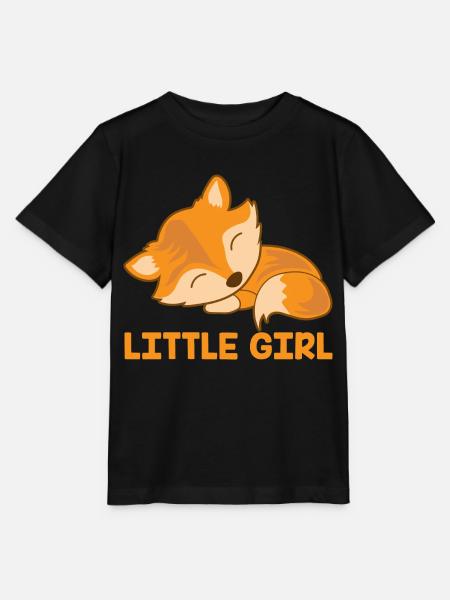 FUCHS MÄDCHEN by The Manzanita´s - Stanley/Stella Kinder T-Shirt MINI CREATOR - Schwarz
