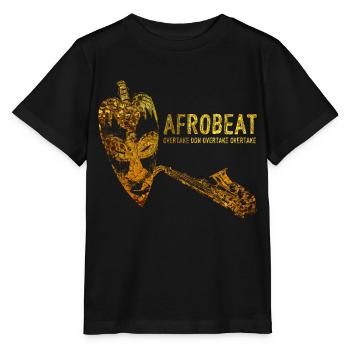 Afrobeat - T-shirt bio MINI CREATOR Stanley/Stella Enfant - noir - Devant - Mikhail (115cm)