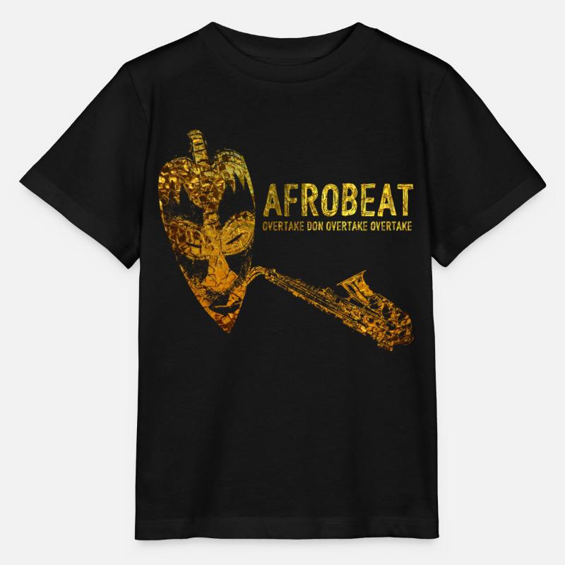 Afrobeat - T-shirt bio MINI CREATOR Stanley/Stella Enfant - noir