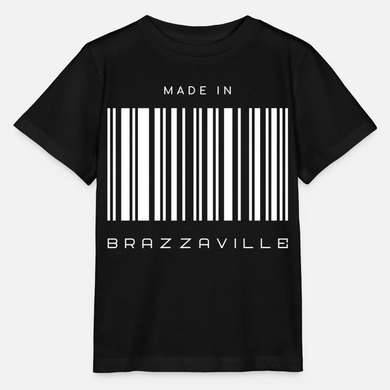 Made in Brazzaville - T-shirt bio MINI CREATOR Stanley/Stella Enfant - noir