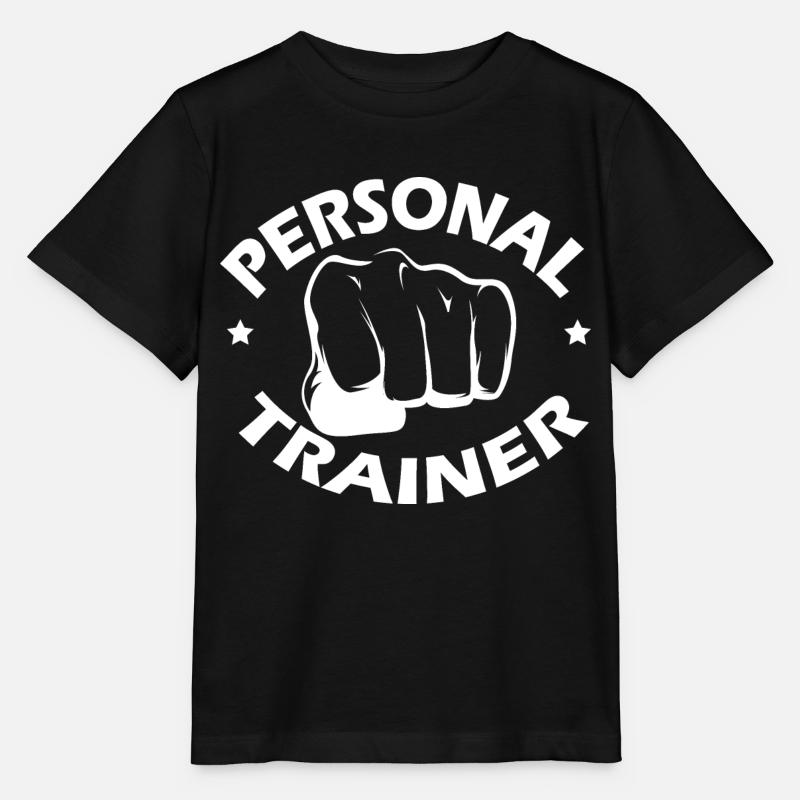 Zertifizierter Personal Trainer, Personal Trainer, GYM - Stanley/Stella Kinder T-Shirt MINI CREATOR - Schwarz
