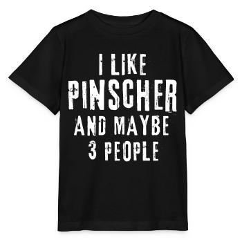 Pinscher - Stanley/Stella Kinder T-Shirt MINI CREATOR  - Schwarz - Vorne - Mikhail (115cm)