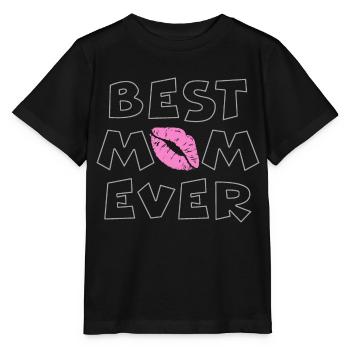 Meilleure maman de tous les temps - T-shirt bio MINI CREATOR Stanley/Stella Enfant - noir - Devant - Mikhail (115cm)