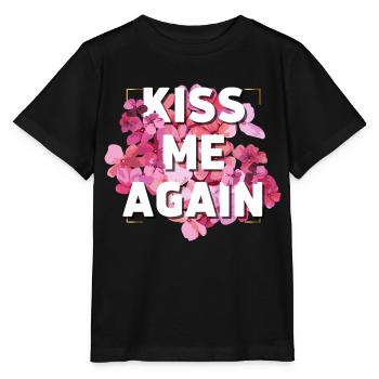 Embrasse-moi à nouveau - T-shirt bio MINI CREATOR Stanley/Stella Enfant - noir - Devant - Mikhail (115cm)