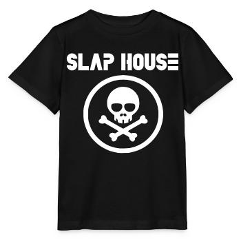 Slap house music - Stanley/Stella MINI CREATOR Kids’ T-Shirt - black - Front - Mikhail (115cm)