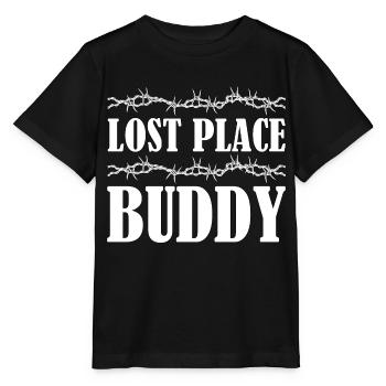 Lost Place Buddy Urbex Idée cadeau - T-shirt bio MINI CREATOR Stanley/Stella Enfant - noir - Devant - Mikhail (115cm)