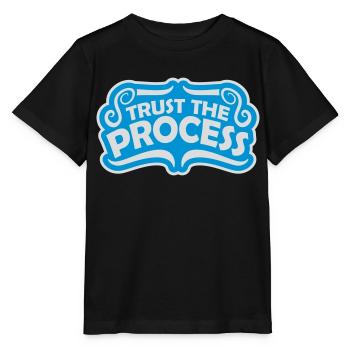 faire confiance au processus Devis - T-shirt bio MINI CREATOR Stanley/Stella Enfant - noir - Devant - Mikhail (115cm)