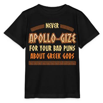 Antike Griechisches Mythologie und Griechischer - Stanley/Stella Kinder T-Shirt MINI CREATOR  - Schwarz - Vorne - Mikhail (115cm)