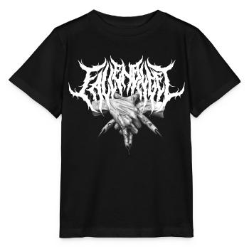 Fallen Angel Fallen Angel Lucifer Hands Logo - Stanley/Stella MINI CREATOR Kids’ T-Shirt - black - Front - Mikhail (115cm)